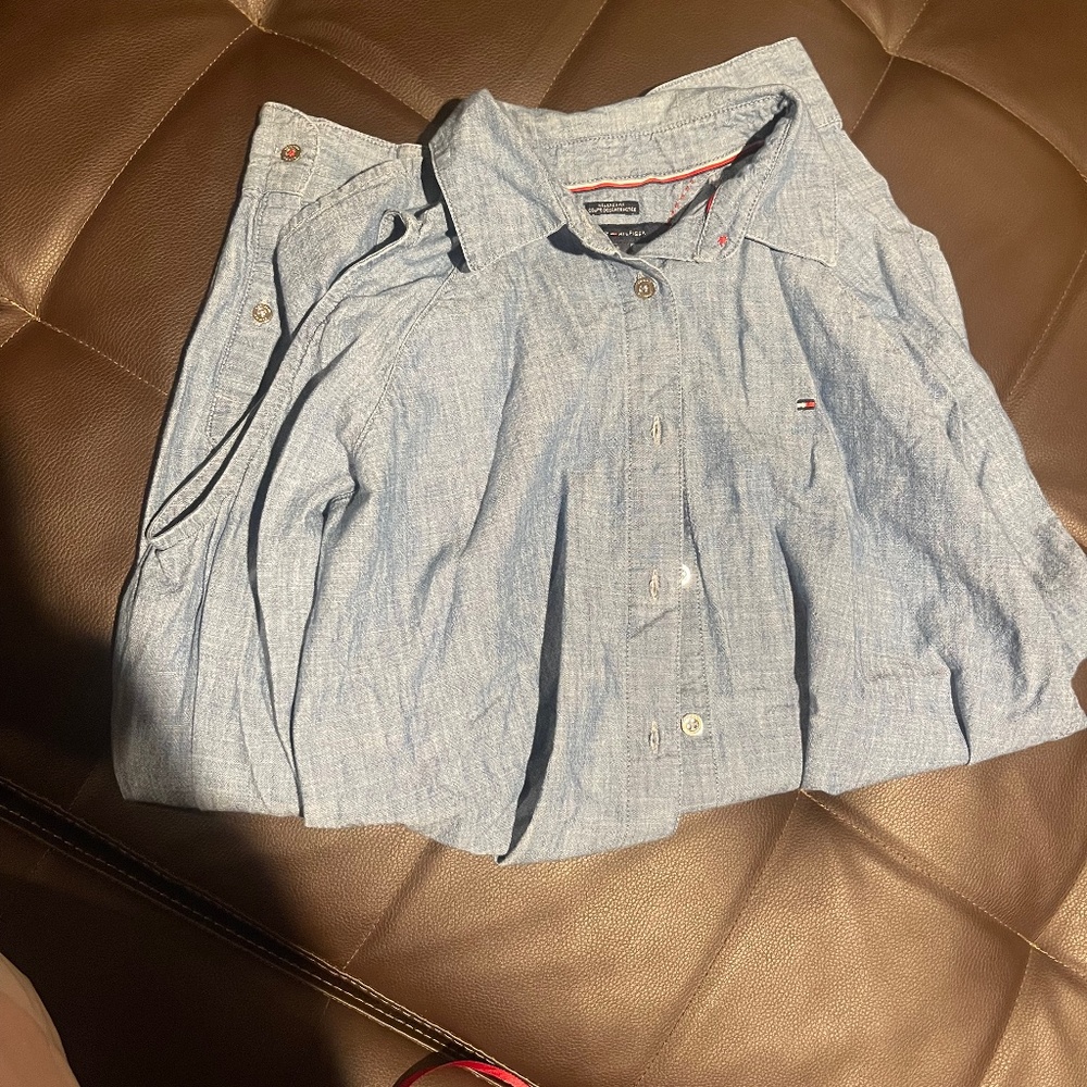 Tommy Hilfiger bundle. Two Jean denim shirts